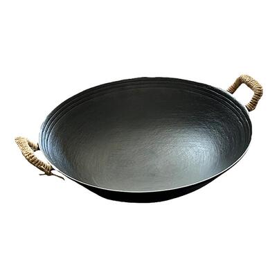 不粘锅陆川双耳锅婷婷生铁加厚40