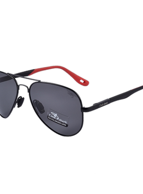 库克鲨鱼防紫外线变色蛤蟆镜男