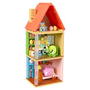 奇妙积木2026新款角落小伙伴周边手办儿童拼装女玩具摆件房子礼物