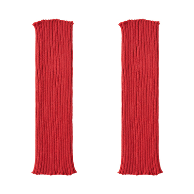 羊毛堆堆袜套女本命年显瘦中筒袜