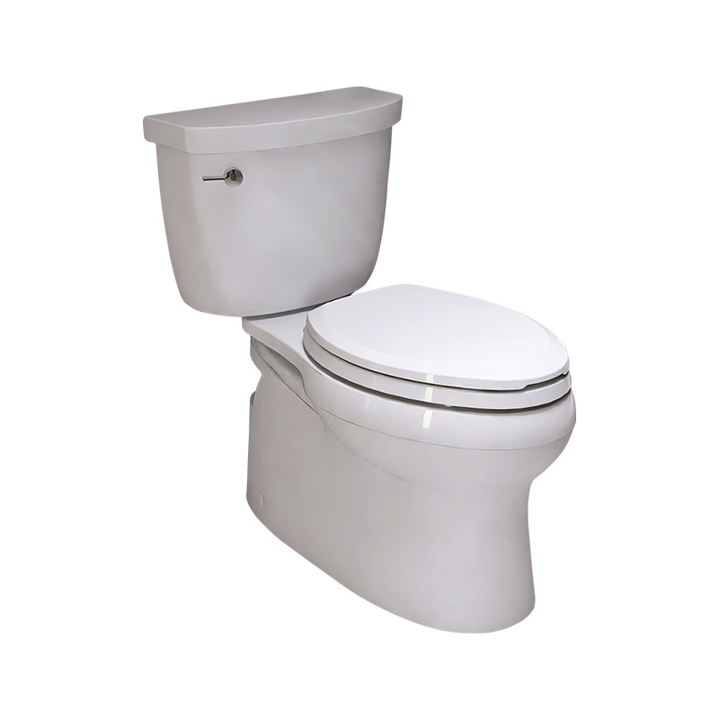 科勒马桶希玛龙五级旋风家用虹吸式绿能节水分体座便器5706/6345T