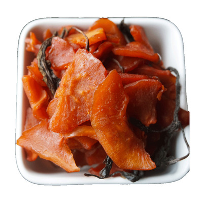 紫苏木瓜干浏阳特产酸甜味道