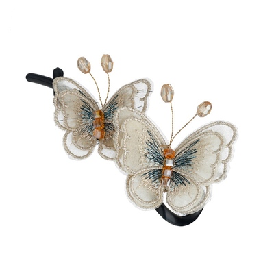 special手工森系蝴蝶香蕉夹发饰