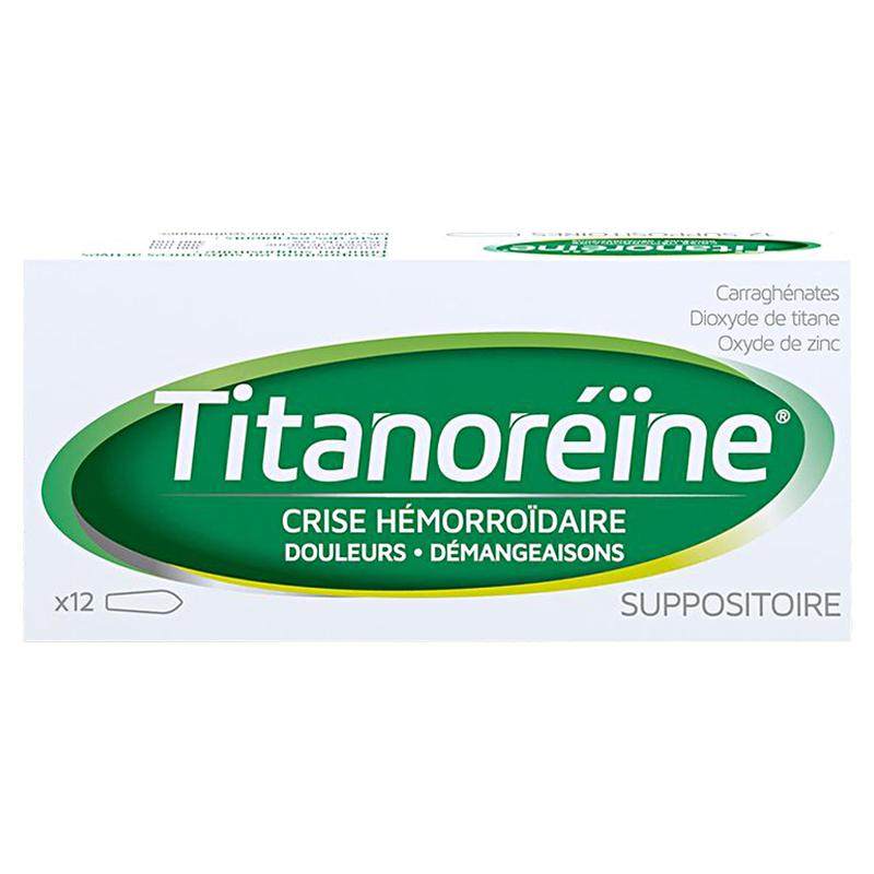 titanoreine法国进口太宁复方角菜酸酯栓乳膏痔疮痛痔疮栓痔疮膏