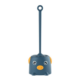 马桶刷套装洁厕刷子家用软毛刷无死角卫生间厕所长柄清洁刷带底座