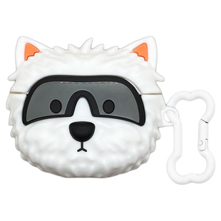 适用Roseselsa Budsfreei5蓝牙耳机壳弱水时砂Earfree i5保护套软壳时沙i5保护壳卡通可爱防摔硅胶高西地小狗