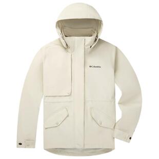 哥伦比亚25秋冬女金点防水冲锋衣700蓬鸭绒内胆三合一外套XR9092