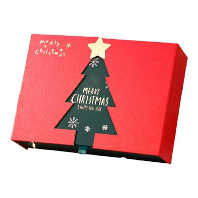 圣诞树双开礼品盒平安夜礼品