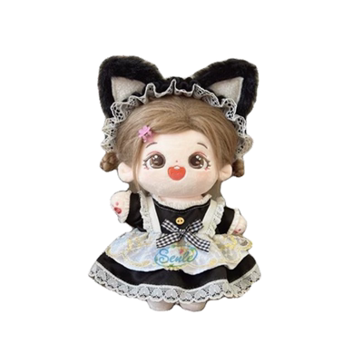 棉花娃娃衣服20cm冬季毛绒玩具玩偶公仔换装送女生礼物