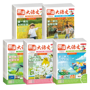 2026新版开心小学生趣读大语文知识画报一年级二年级下三四五年级上册下册人教版同步教材课本基础知识点汇总阅读理解文化百科常识