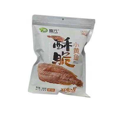 富元新款白包装香辣香酥小黄鱼