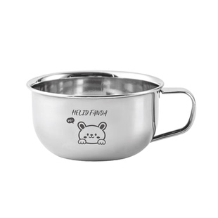 食品级儿童水杯宝宝婴儿幼儿园专用喝牛奶杯不锈钢防摔外出学饮杯