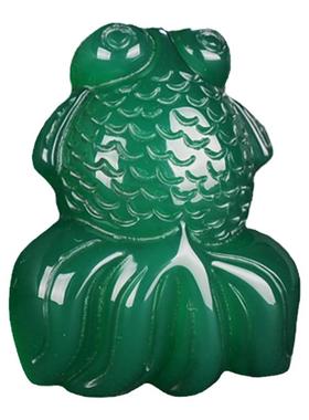 冰种玛瑙金玉满堂年年有余吊坠