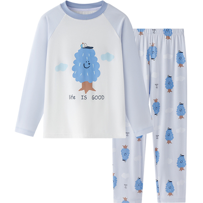 英氏儿童睡衣莫代尔抑菌a类春秋