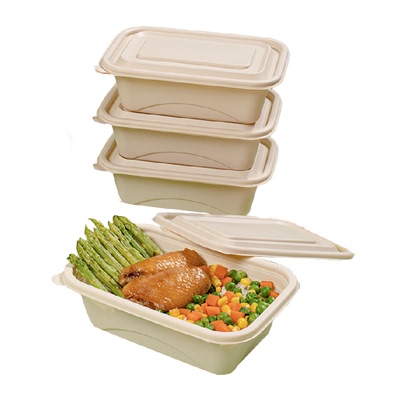 云蕾玉米淀粉基一次性餐盒