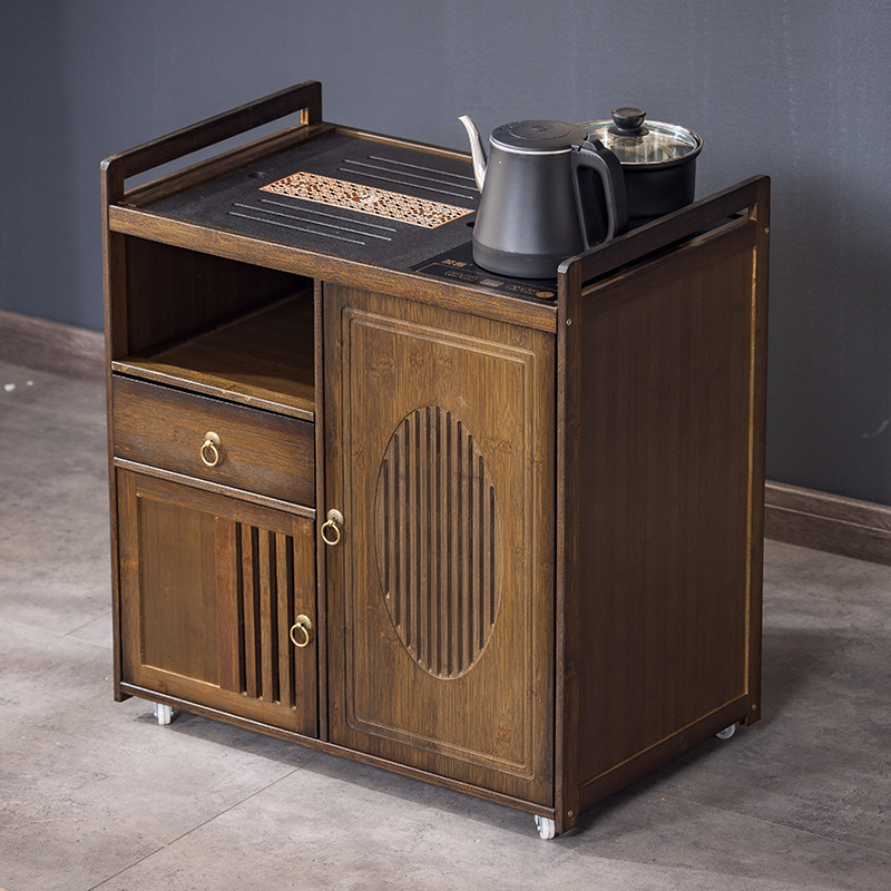 边几可移动小茶几客厅茶水柜家用茶台烧水壶一体茶桌现代简约茶车