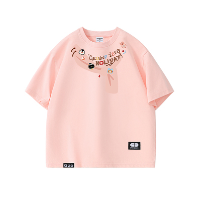 itGROUNDZERO女童夏季短袖t恤