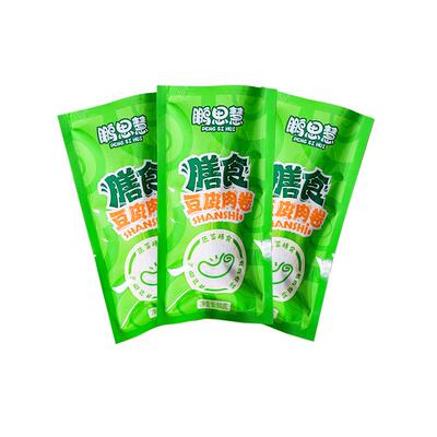 柏慧鹏思慧膳食豆皮鸡肉卷即食