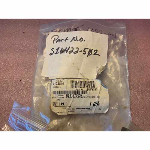 S16422502 JOINT U WITH KEYMAN AND SET SCREW 1