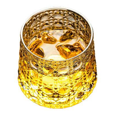 高端威士忌酒杯个性创意转转酒杯