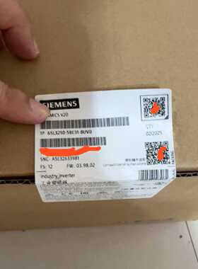【询价】6SL3210-5BE31-8UV0适用