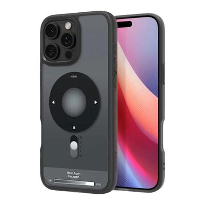 硅胶+亚克力复古风保护壳