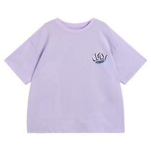 小o宝okids男童短袖t恤纯棉夏装2025新款儿童半袖男孩痞帅风上衣