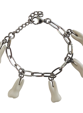 他人即地狱手链钛钢韩潮情侣