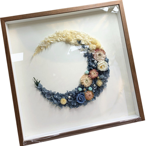 干花永生花束保存盒立体相框防霉复古diy花材料走心手工成品礼物