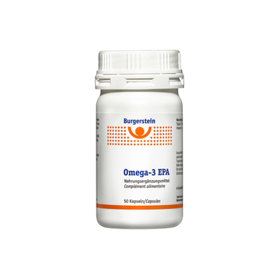 瑞士Burgerstein纯净海鱼油EPA成人中老年心脑血管Omega-3高纯度