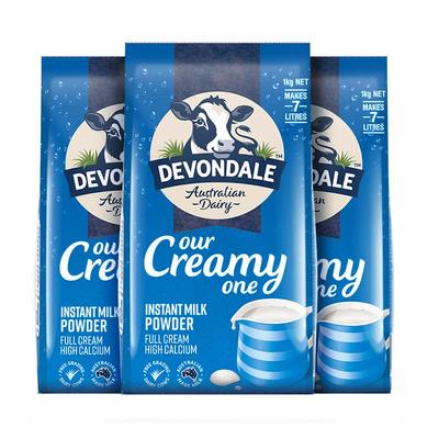 1kg澳洲全脂奶粉DEVONDALE儿童