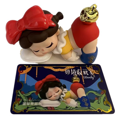 LuLu猪复古泰迪玩具店盲盒公仔