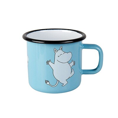 芬兰muurla高颜值姆明搪瓷杯