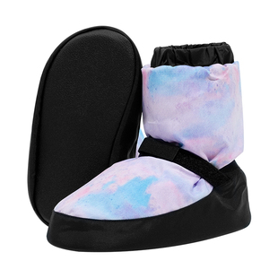 2025新款舞蹈保暖鞋女成人软底练功鞋冬季加绒跳舞热身芭蕾保暖靴