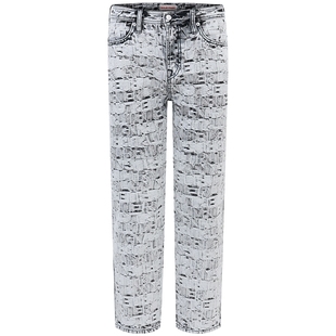 TrueReligion2024秋季新品男士明线复古直筒牛仔裤