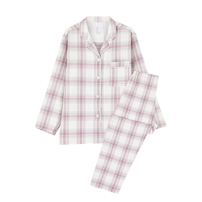 无印男女士法兰绒情侣家居服