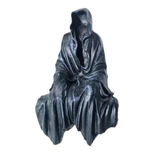 黑袍哥特风摆件愚者黑衣人装饰克苏鲁华晨宇专辑神秘风密室主题