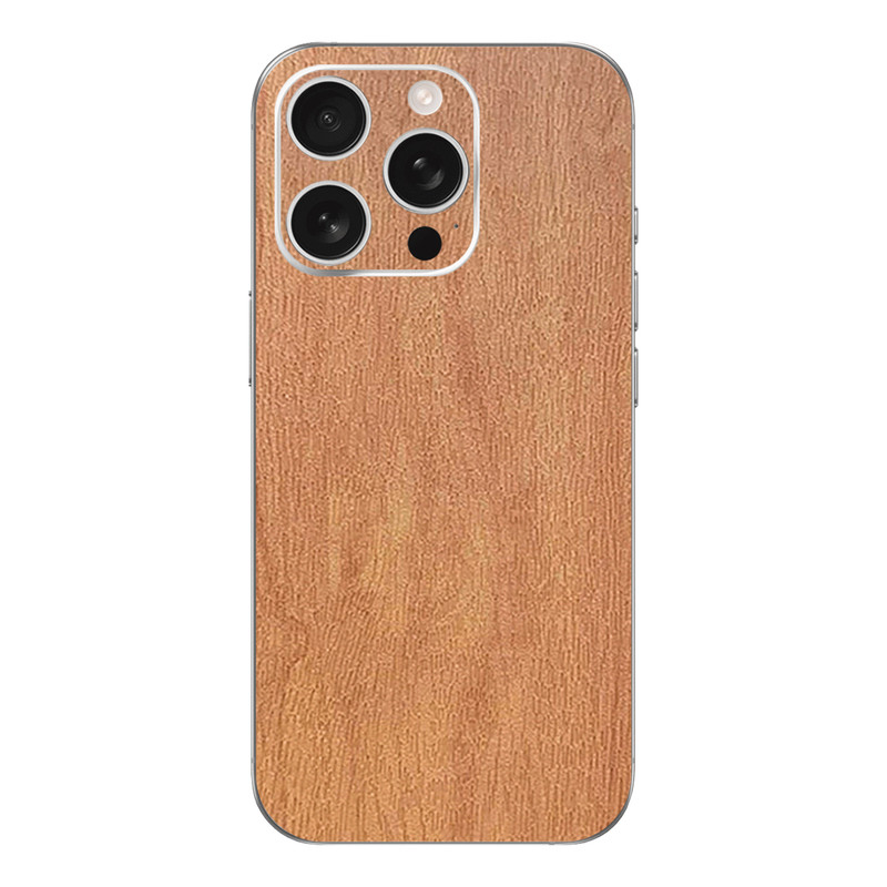3M樱桃木纹苹果17Pro彩膜适用iPhone15手机背膜14背贴13贴膜12全包边16后膜11个性贴纸