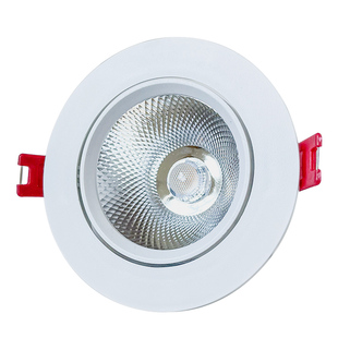 射灯LED天花灯嵌入式超亮COB家用孔灯筒灯5W7W12W20W30W商用聚光