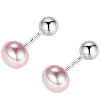 养耳洞999纯银珍珠女耳钉爆款