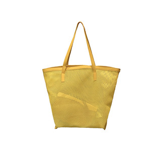 韩国2025夏季新款健身游泳海边旅游镂空网眼沙滩包网红大容量托特