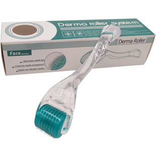微针滚轮头皮滚针DRS192家用美容护肤脸部精华液导入手动头部按摩