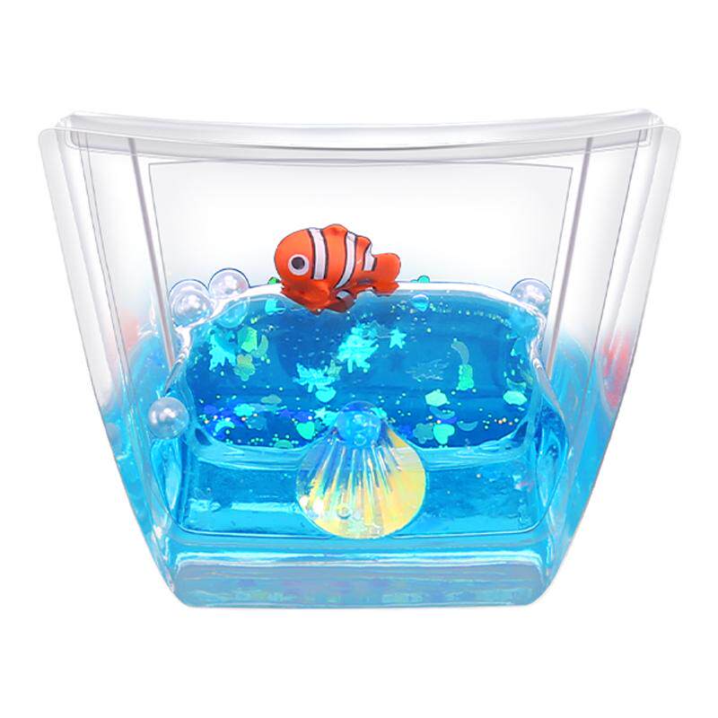 适用奇瑞瑞虎98pluspro艾瑞泽8风云方向盘动态亮片养鱼装饰内饰品