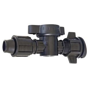 新料旁通阀门配件大全16滴灌带开关贴片式节水滴管滴水带软带接头