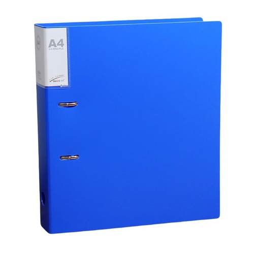 A4活页夹2孔打孔文件夹资料册试卷夹插页文具夹双孔档案夹大容量