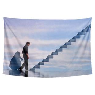 楚门的世界经典电影定制周边宿舍卧室装饰画背景墙布海报挂毯挂布