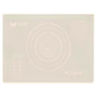 双枪硅胶揉面垫食品级加厚面板家用和面垫板大烘焙案板塑料擀面垫