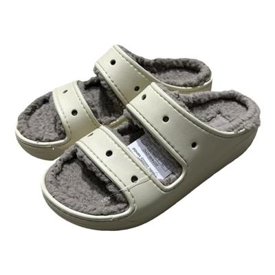 Crocs卡骆驰经典暖绒毛毛拖鞋