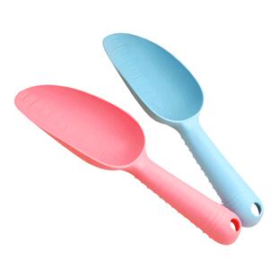 加厚塑料园艺土铲多肉土勺阳台种菜挖土铲子花铲户外沙滩松土工具