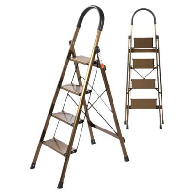 轻便型加厚铝合金加宽踏板折叠梯